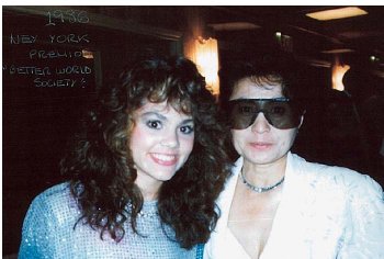 [Tatiana with Yoko Ono]