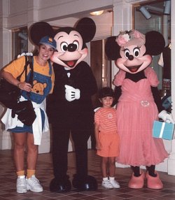 [Con Cassandra en Disney World]