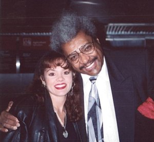 [Tatiana with Don King]