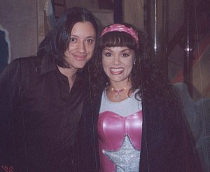 [Tatiana with Elvis Crespo]