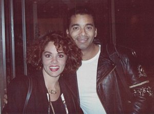 [Tatiana with Jon Secada]