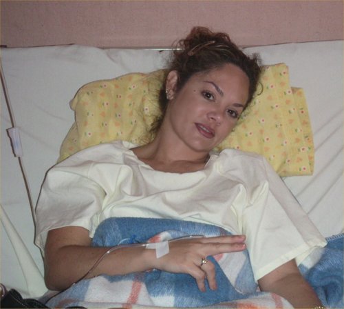 [Tatiana in hospital]