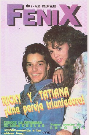 [Fenix magazine cover with Ricky Martin]